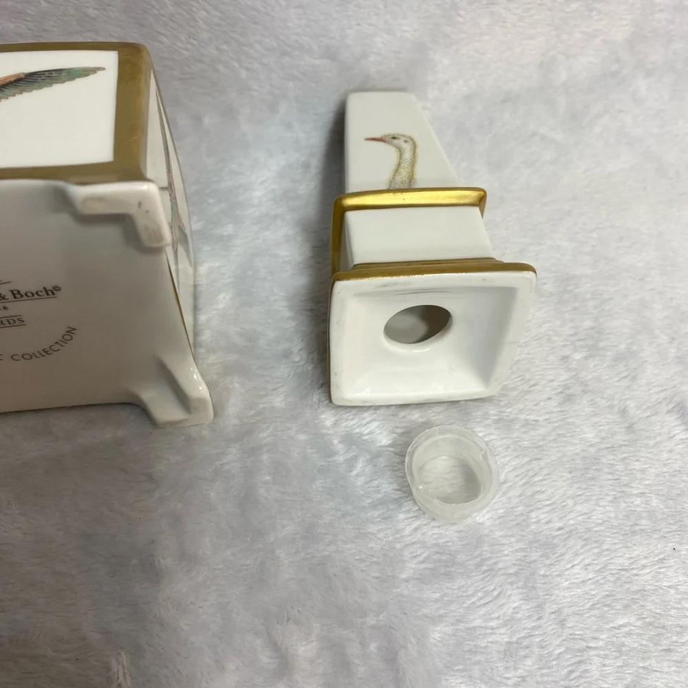 Vintage Villeroy & Boch Classic Collection Charleston Birds Salt/Pepper Sugar - Picture 9 of 14